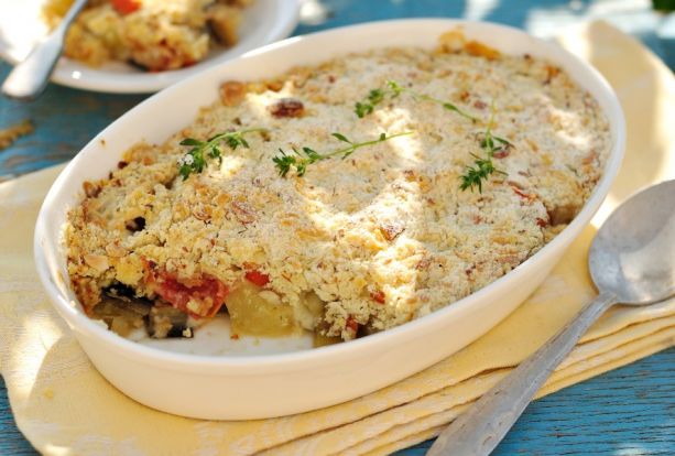 Prato para Ceia de Natal: farofa vegetariana