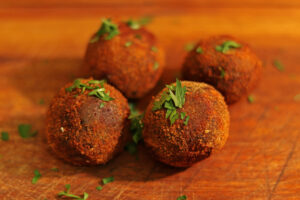Bolinhos de Feijão Fradinho