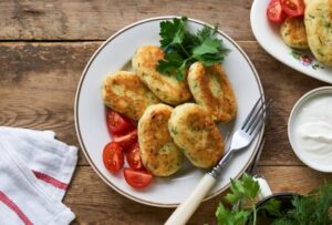 Bolinhos de Couve-flor na Air Fryer