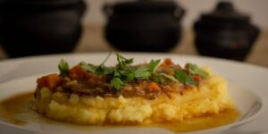 Purê de Batata Baroa (Mandioquinha)